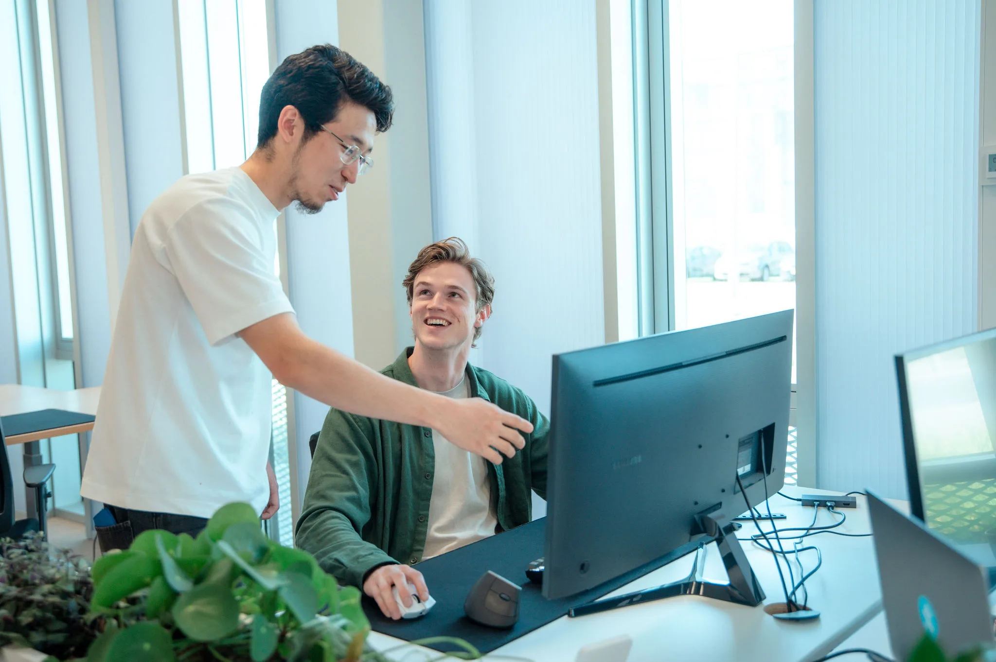 Pair programming op kantoor